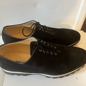 Manolo Blahnik lace up Oxford